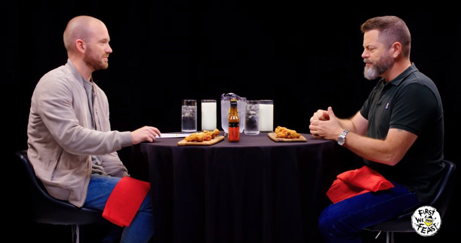 Nick Offerman Speaks the #Truth About Hand Crafted Goods on Hot Ones.