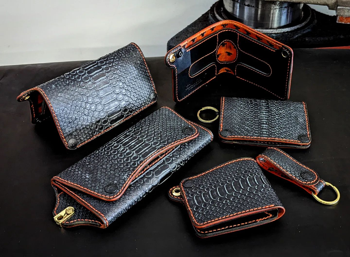 Small Batch Exotic Leather Wallets