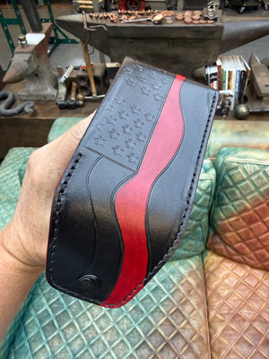 Sarasota Wallet - Thin Red Line