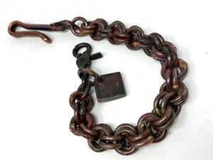 17” Hand Forged Copper RTANVIL Wallet Chain