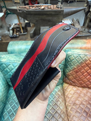 Sarasota Wallet - Thin Red Line