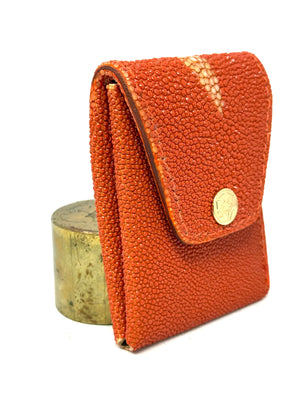 Sarasota Wallet - Blood Orange Stingray
