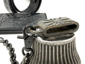 ALL BLACK Sailor PinUp Long Wallet/Belt/Chain/Charm Combo Set