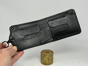 Anvil 5G Bifold Leather Chain Wallet - Gold Stingray