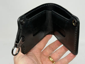 Anvil 5G Bifold Leather Chain Wallet - Gold Stingray