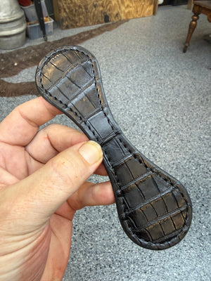 Anvil Cash Clamp Wallet: Black Alligator