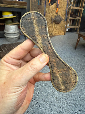 Anvil Cash Clamp Wallet: Patina Elephant
