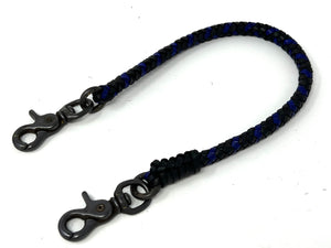 Braided Leather Wallet Chain - Anvil Customs