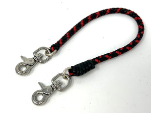 Braided Leather Wallet Chain - Anvil Customs