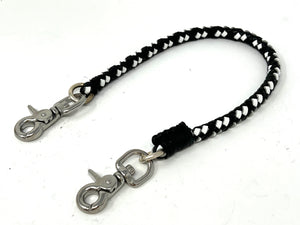Braided Leather Wallet Chain - Anvil Customs