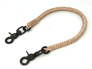 Braided Leather Wallet Chain - Anvil Customs