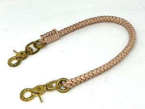 Braided Leather Wallet Chain - Anvil Customs