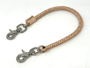 Braided Leather Wallet Chain - Anvil Customs