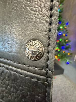 RTAnvil Leather Lounge Chair - Himalayan Cowhide