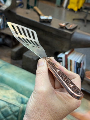 RTANVIL Stainless & Copper Spatula - Anvil Customs