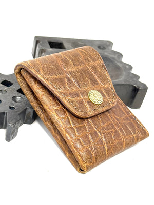 Sarasota Wallet - ‘Saddle’ Elephant
