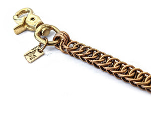 14 Inch Half Persian Chain Mail Wallet Chain - Anvil Customs