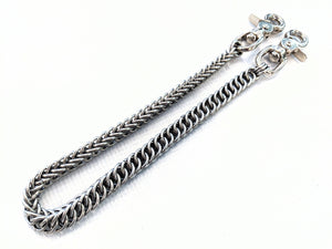 22 Inch Half Persian Chain Mail Wallet Chain - Anvil Customs