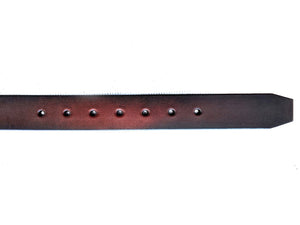 Build Your Own Leather Belt - Personalized Text - Anvil Customs
