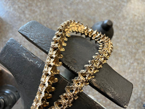 Copperhead Snake Vertebrae Bead for Paracord Lanyard