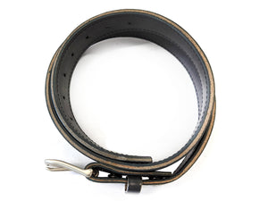 Custom Leather Belt - 2 Ply Stitched Gun Belt