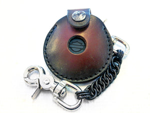 Harley-Davidson Alarm Remote Key Leather Fob - Anvil Customs