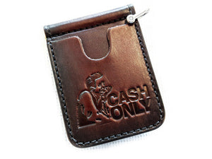 Leather Money Clip Wallet - Anvil Customs