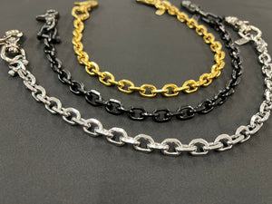 RTAnvil - ‘Filed’ Oval Link Wallet Chain