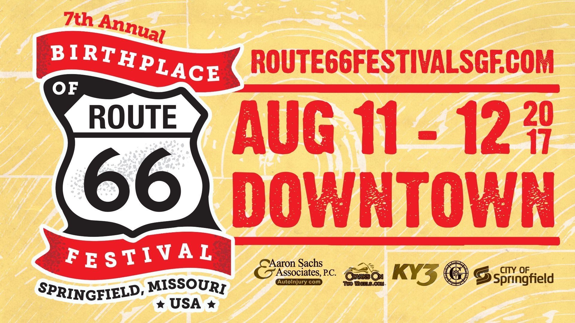 Birthplace of Route 66 Festival in Downtown SGF