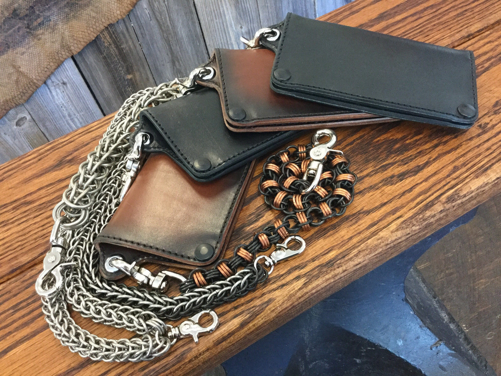 New Bifold and Long Biker Designs Live! Also... MASSIVE ALLIGATOR HIDE!