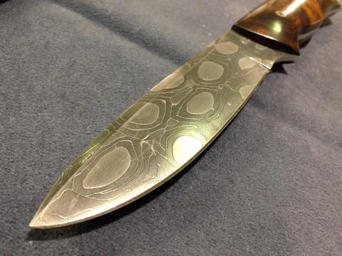 Stek Knives - Pattern Welded Damasacus Knives