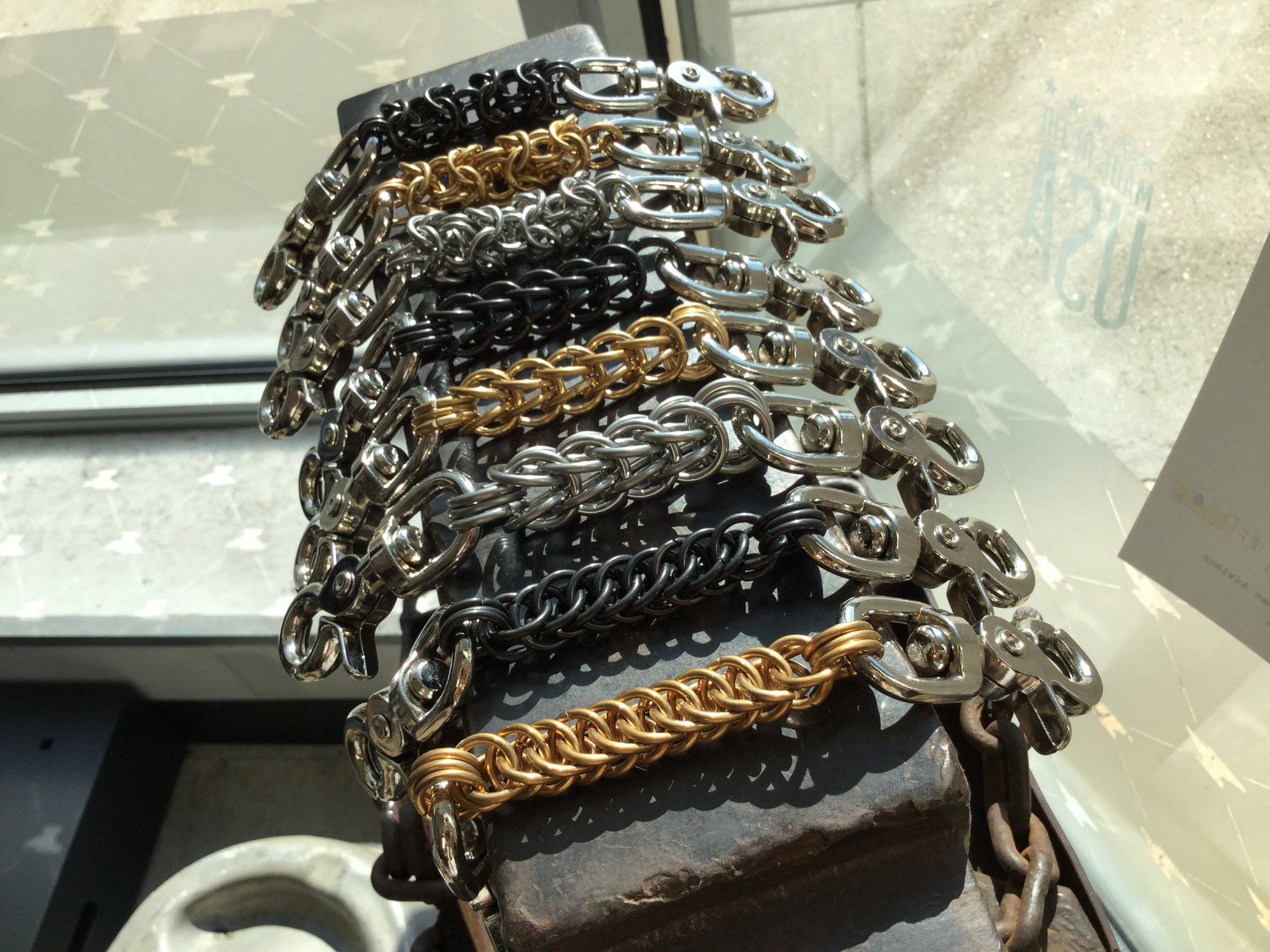 Too Short Wallet Chains with Two Clasps now available in the shop!