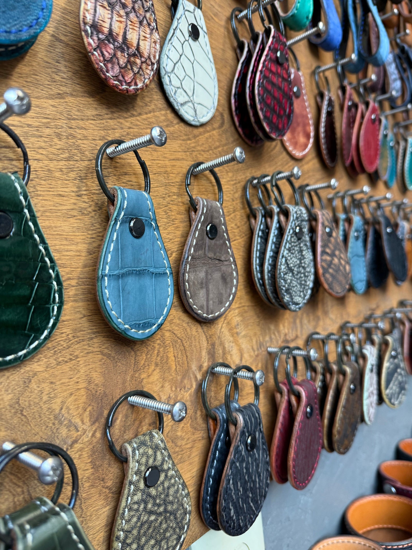 Leather KeyChain Fobs