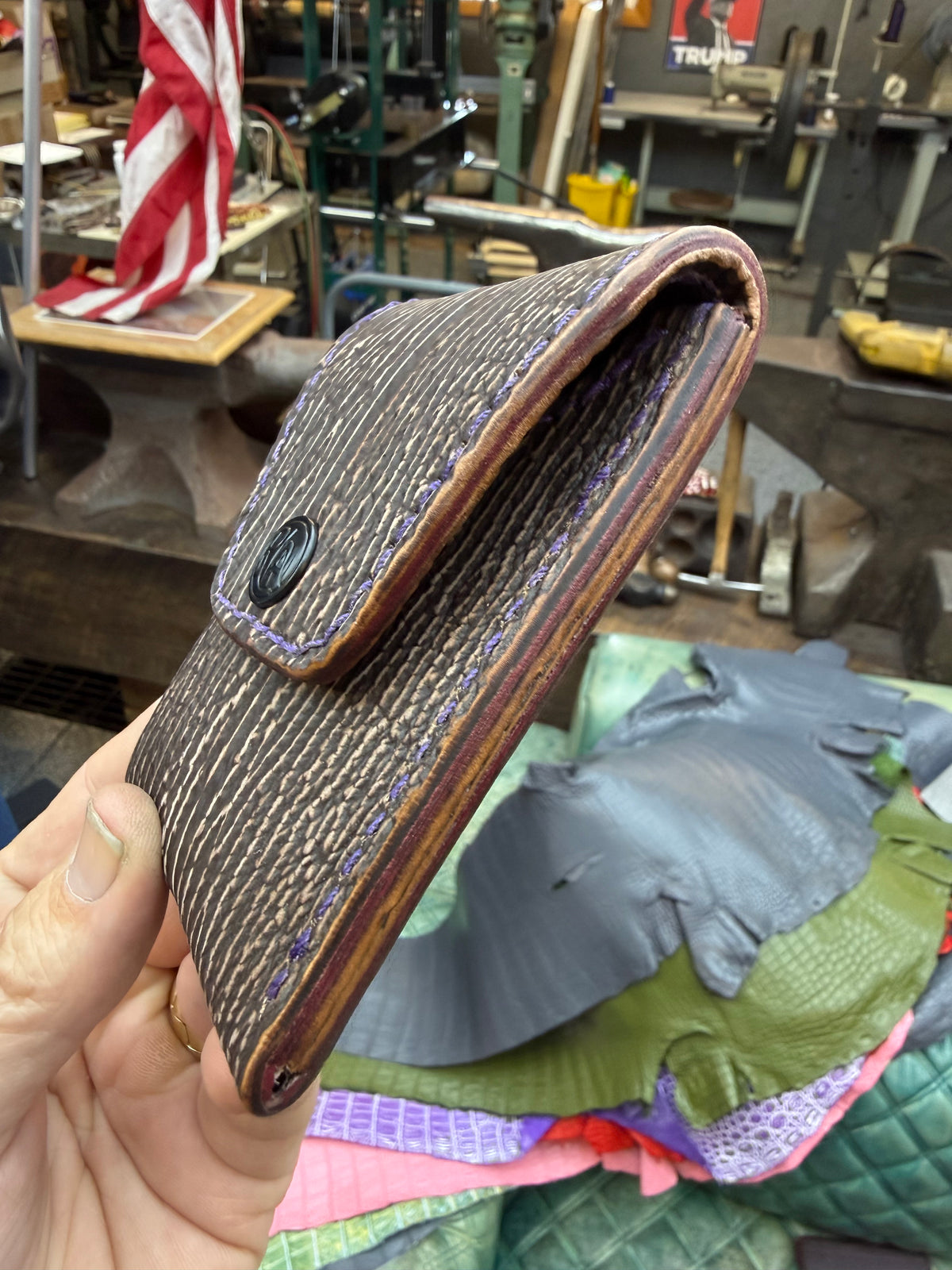 Sarasota Wallet - Brown Shark