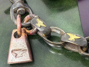 11” Hand Forged Copper & Wrought Wallet Chain by RTANVIL
