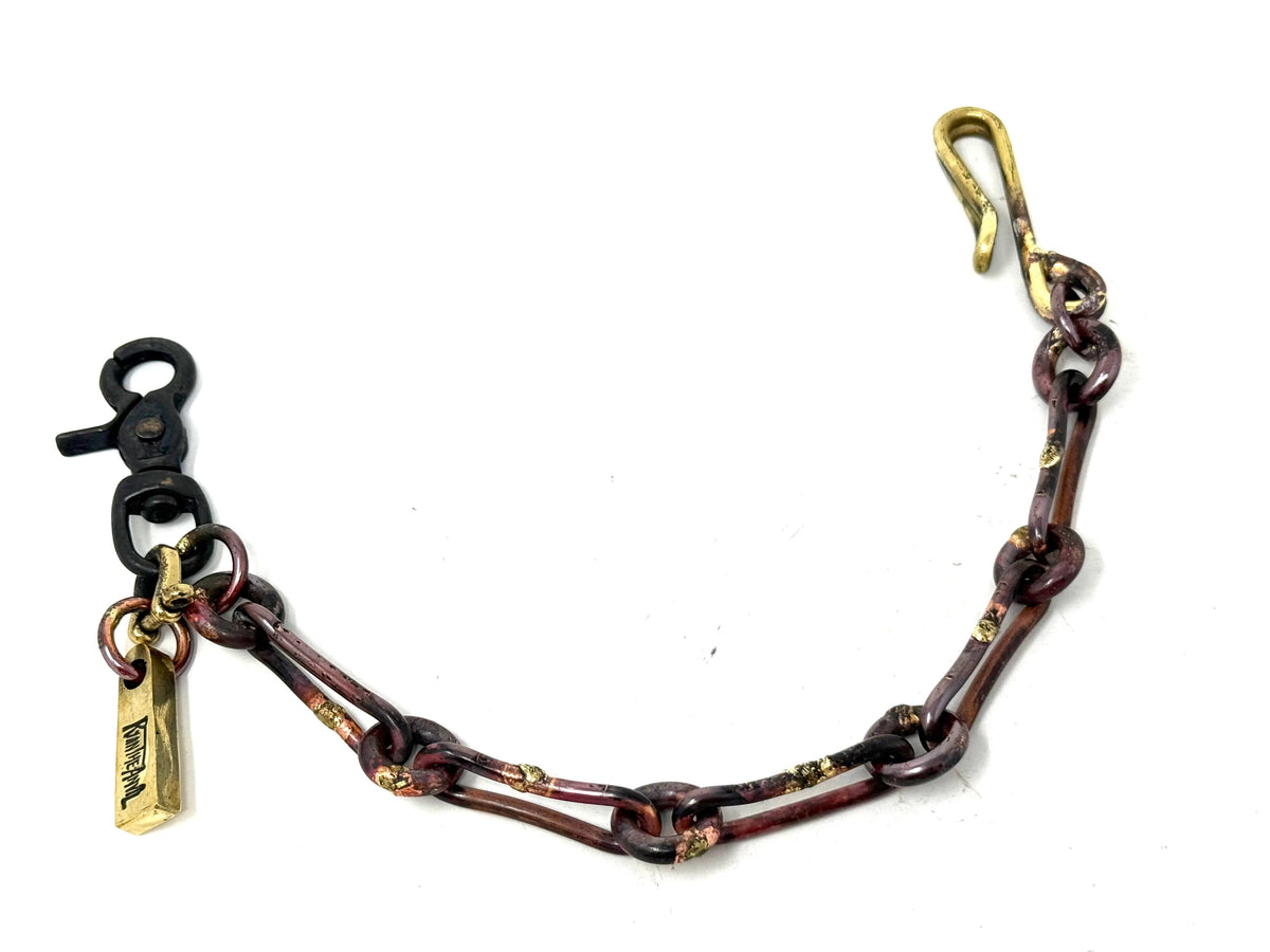16” Hand Forged Copper RTANVIL Wallet Chain
