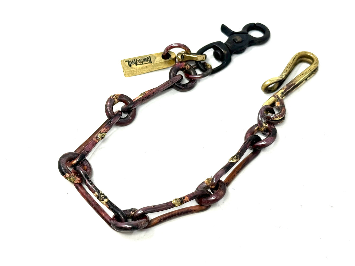 16” Hand Forged Copper RTANVIL Wallet Chain