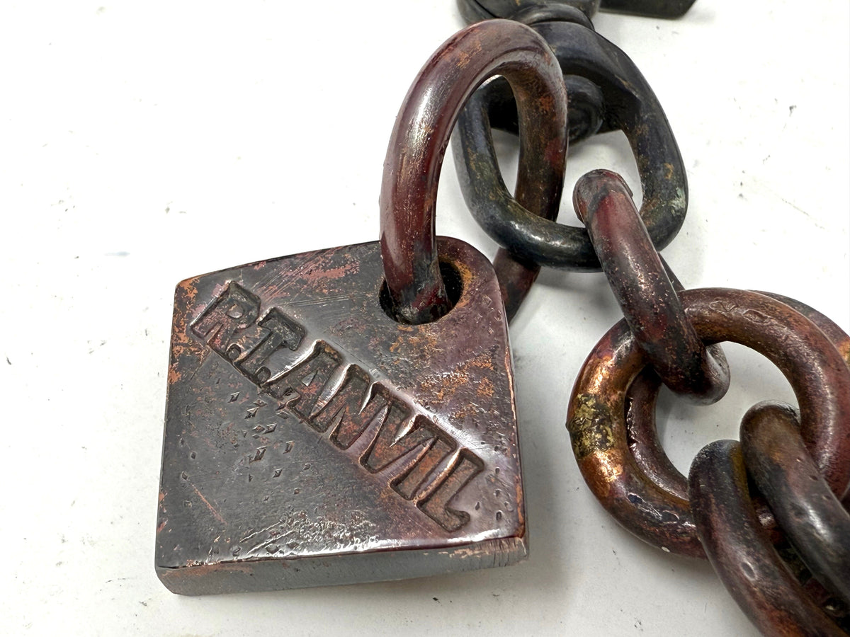 17” Hand Forged Copper RTANVIL Wallet Chain