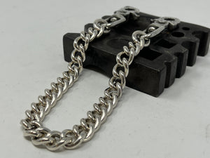 17 Inch .925 Silver Wallet Chain w/Lucky Horseshoe Clasps
