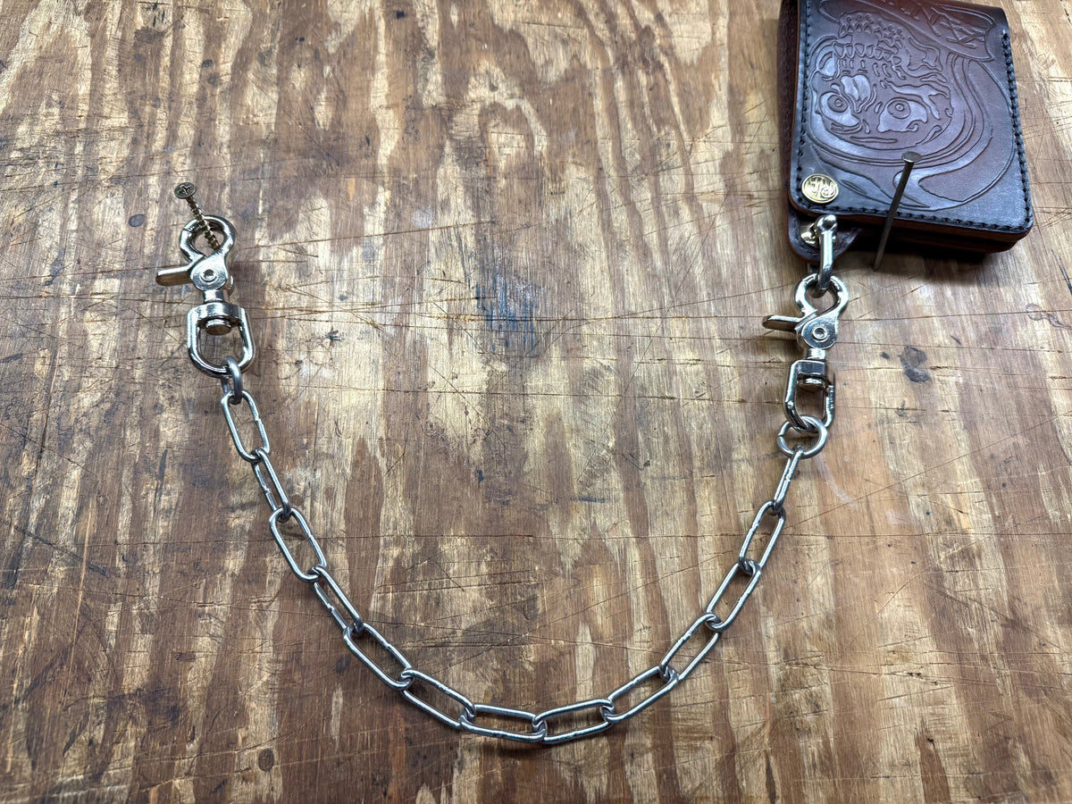 18 Inch Anvil Standard Steel Wallet Chain - Anvil Customs