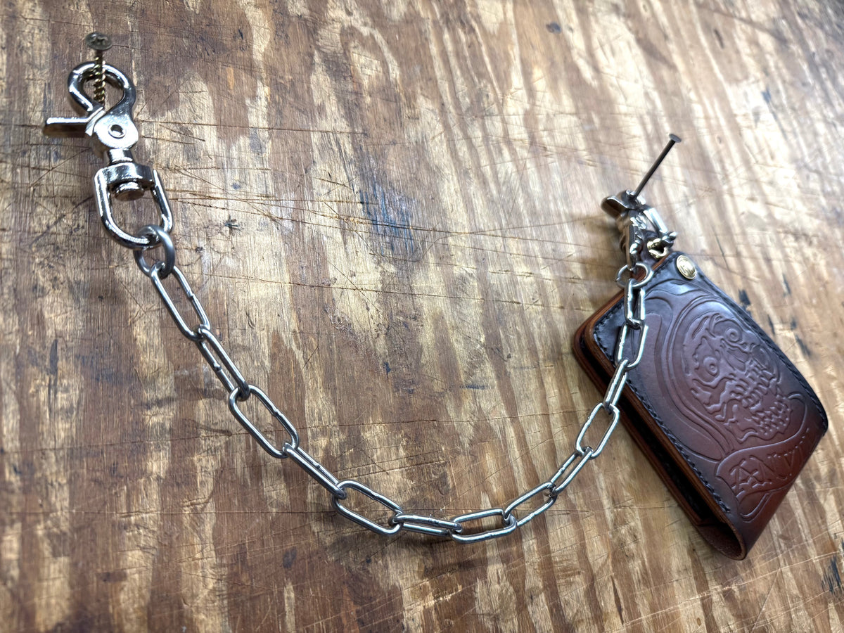 18 Inch Anvil Standard Steel Wallet Chain - Anvil Customs