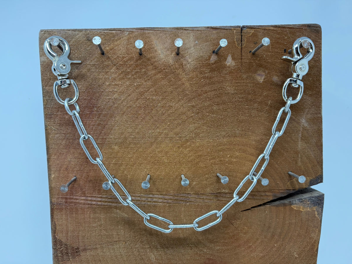 18 Inch Anvil Standard Steel Wallet Chain - Anvil Customs