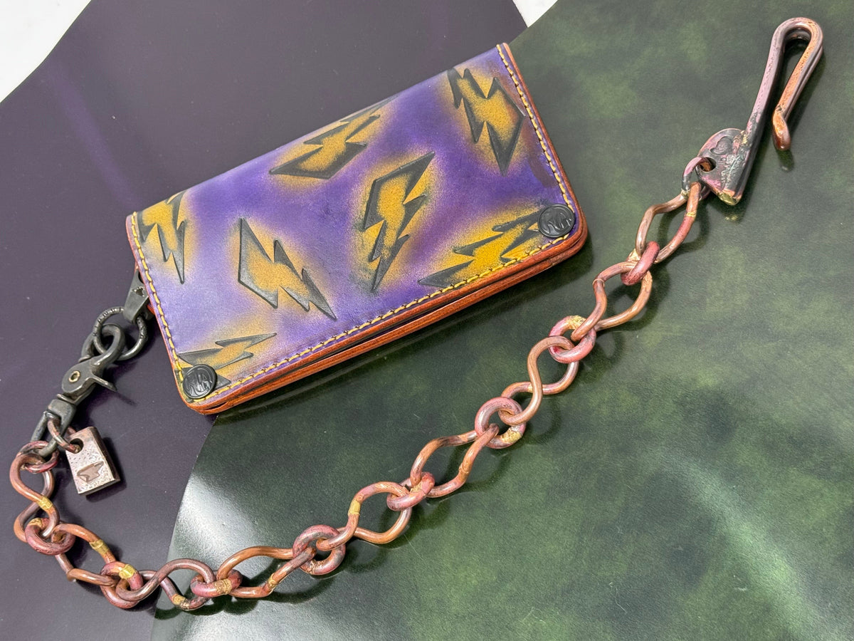 20” Hand Forged Copper RTANVIL Wallet Chain