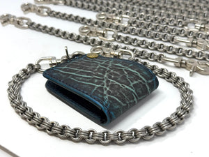 3-In-3 Chainmail Stainless Steel Wallet Chain