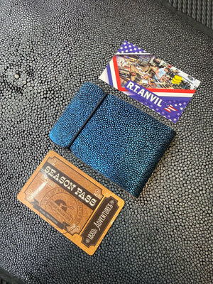 RTAnvil Cash Wrap Wallet - Blue Stingray