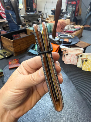 RTAnvil Cash Wrap Wallet - GunMetal Black Stingray