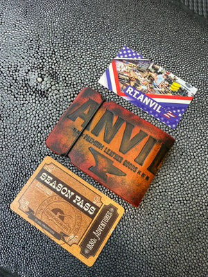 RTAnvil Cash Wrap Wallet - Sunburst “Anvil Bold”
