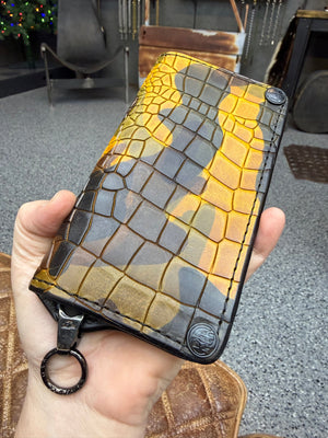 5G Long Biker Chain Wallet - Camo Cowigator - Anvil Customs