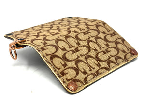 5G Long Biker Chain Wallet - Light Tan Designer Stingray - Anvil Customs