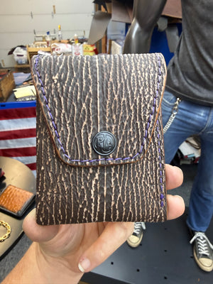 Sarasota Wallet - Brown Shark